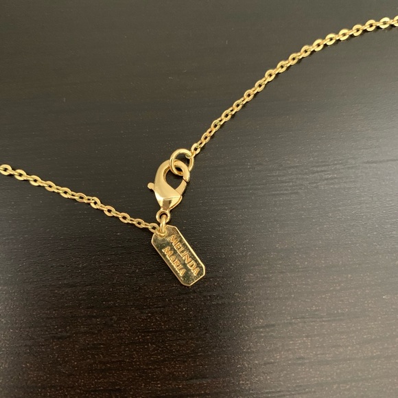 Melinda Maria Sabrina Pod Gold Necklace NWOT - Picture 11 of 14